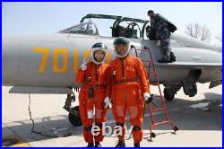 Air force fighter pilot high altitude sealed helmet + pressure flying suitDC-6
