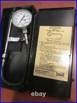 Aircraft High Pressure Air Pressure Gage 0-400 PSI Shrader P/N 3648 Vintage 1974