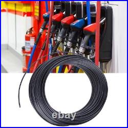 Black Nylon High Pressure Pneumatic Hose Flexible Tube Air Oil Water 100m8x6mm