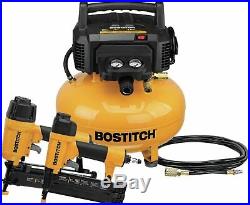 Bostitch Portable Air Compressor Professional Tool Furniture Combo Kit Variation