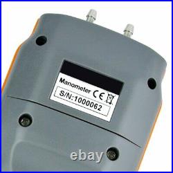 Digital Differential Air Pressure Manometer 15.000psi Gauge High Accuracy Portab