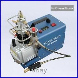 Electric Air High Compressor Pump 220V 1.8KW 300Bar 4500Psi Pneumatic Scuba Tool