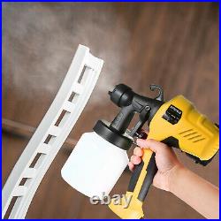 Electric Paint Sprayer Gun Removable High-pressure Paint Spray Air Flow Control