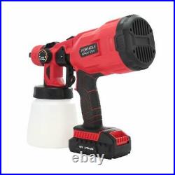 Electric Spray Gun 800ml Household Paint Sprayer High Pressure Flow Control Air