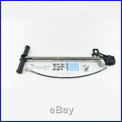 Four Stages High Pressure Hand Operated Air Pump 30mpa 4500psi Hpa Tank Pcp Pump