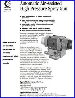 Graco Auto AA Plus Automatic Air-Assisted High Pressure Spray Gun 239784B4B1