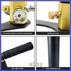 Hand Operated Air Pump High Pressure PCP Portable Diving Compressor 3Stage