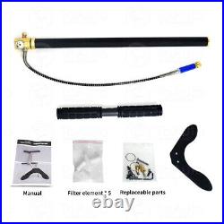 Hand Operated Air Pump High Pressure PCP Portable Diving Compressor 3Stage