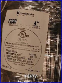 Hart & Cooley 044783 High Pressure Commercial flex air duct-4X25'-LOT OF 16