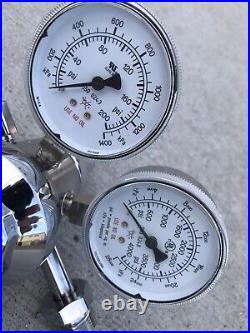 High Air Gas Pressure Regulator Manometer ALLTECH 2123351-54-580 Gauges Valve 4K