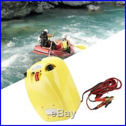 High Pressure 12V Electric Air Pump For Inflatable Boat Rafts Kayak Dinghy