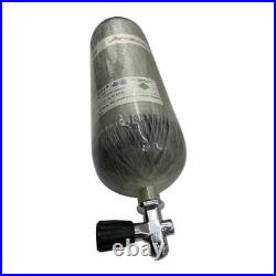 High Pressure 9L DOT Approved PCP Carbon Fiber Air Tank 4500Psi SCBA Cylinder US