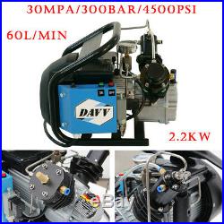High Pressure Air Compressor 110v 4500psi Fill Station System For Airsoft PCP