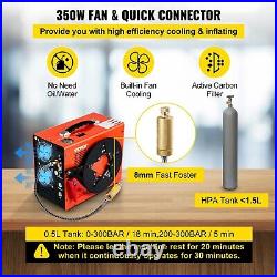 High Pressure Air Compressor Built-in Adapter & Fan Auto-stop For Air Rifle