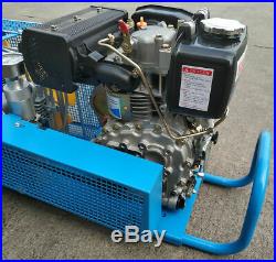 High Pressure Air Compressor HAILIN Diesel Engine 100L/min Air Cooled 4500psi