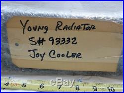 YOUNG RADIATOR T12 High Pressure Air Compressor JOY COOLER 