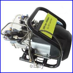 High Pressure Air Compressor Pump Electric SCUBA Paintball Tank Refill Home Use