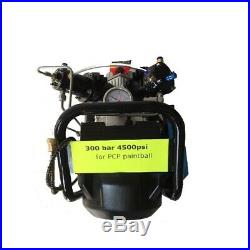 High Pressure Air Compressor Pump Electric SCUBA Paintball Tank Refill Home Use