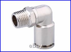 High Pressure Air Pneumatic Push In Fitting Elbow Connector Male for 416mm Hose