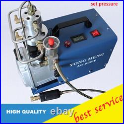 High Pressure Air Pump Electric Air Compressor Scuba Rifle PCP Inflator