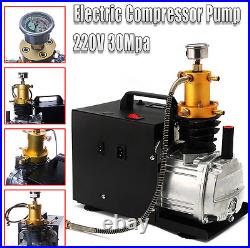 High Pressure Air Pump Electric PCP Air Compressor for Airgun Scuba Rifle 30MP E