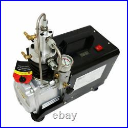 High Pressure Air compressor Pump Paintball PCP Refill Home Use Portable
