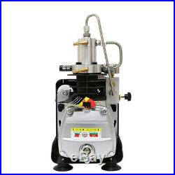High Pressure Air compressor Pump Scuba Paintball PCP Refill Home Use Portable