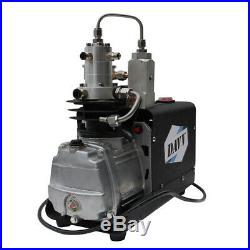 High Pressure Air compressor Pump Scuba Paintball PCP Refill Home Use Portable