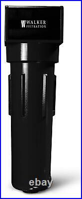 High Pressure Compressed Air Filter, 2 NPT, 640 PSIG Max, 1882 SCFM, Walker Fil