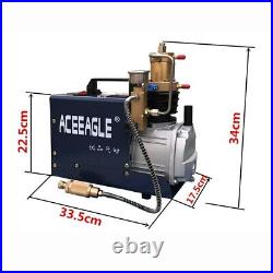 High Pressure Electric Air Pump + Oil-water separationPCP Air Compressor Pump