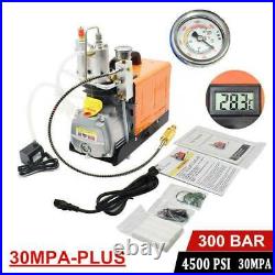 High Pressure Electric PCP Air Compressor 30MPa 4500PSI Scuba Diving Pump 220V