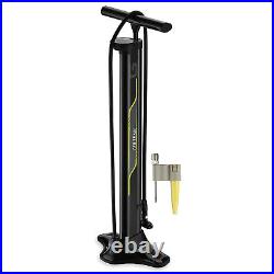 High Pressure Gauge Floor Pump 260 PSI with Reserve Tank for Tubeless Tire