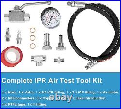 High Pressure Oil System IPR Air Test Tool Kit For Ford 6.0L-7.3L Powerstroke