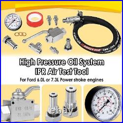 High Pressure Oil System IPR Air Test Tool Kits for Ford 6.0L 7.3L Powerstroke