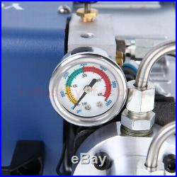 High Pressure PCP Electric Compressor Air Pump 300BAR 4500PSI Scuba 220V 30Mpa