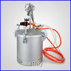 High Pressure Pot Air Paint Spray Gun2 3/4 Gallon 10L Painting Tools House Paint
