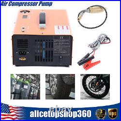 High Pressure Pump Air Pump Electric Airgun Air Compressor Auto-Stop 4500PSI
