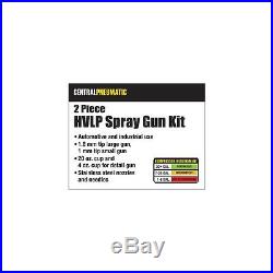 High Volume Low Pressure 2 Piece Professional Automotive HVLP Air Spray Gun Kit