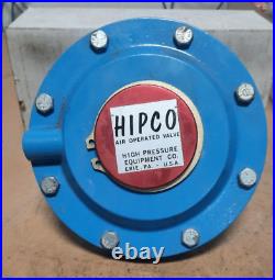 Hipco #10-11nfa High Pressure Air Operated Valve (normally Open) S39