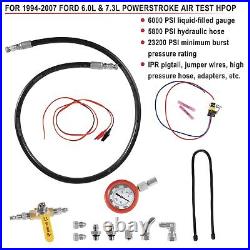 Hpop Test High Pressure Air Leak Text Gauge Tool for Ford F250 F350 6.0L 7.3L