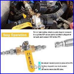 Hpop Test Tool High Pressure & Air Leak Test Gauge Tool Kit for Ford 6.0L & 7.3L