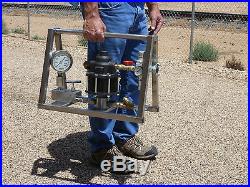 Hydrostatic Test Pump Portable Air Operated High Pressure 10,000 PSI