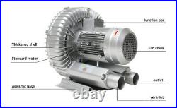Industrial High Pressure Fan Vortex Vacuum Pump 220V Dry Air Blower for Machine