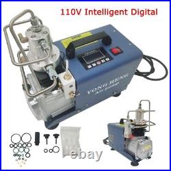 Intelligent Digital Version Air Pump 110V30Mpa High Pressure Air Compressor Pump