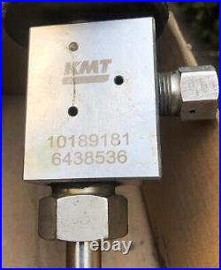 KMT High Pressure Water Valve with Pneumatic Actuator