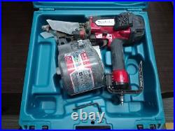 Makita AN935H 90mm high pressure air nailer withCase Used Tested Japan