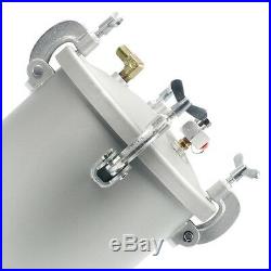 New! 2-1/4 G Pressure Tank WithHigh Pressure Pot Air Paint Spray Gun & Dual Hose