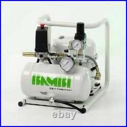 New Bambi Silent Air Compressor MD 35/20 (High Pressure Models Available)