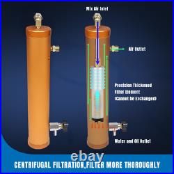 Oil Water Separator Air Filter High Pressure PCP Compressor Pump 4500PSI 30MPA