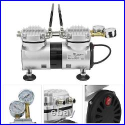 Oilless Vacuum Air Pump 1/4HP High Pressure Large Flowing Ultra Quiet Small LLI